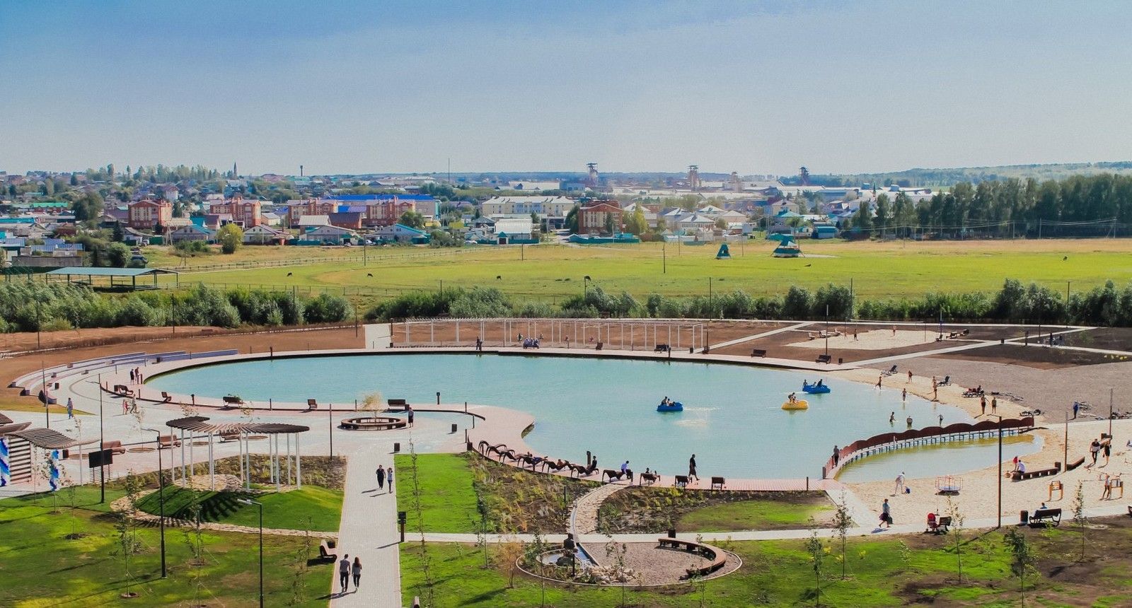 Пляж актаныш